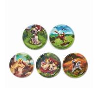 ERGOBAG ERG-KLE-001-093 Klettie-Set Hundewelpen