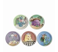 ergobag Klettie-Set Monsterfreunde ERG-KLE-001-097 Klettflächen grün/blau
