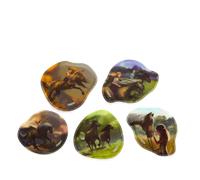 ERGOBAG ERG-KSC-001-131 Kontur Kletties-Set Pferdefreunde, mehrfarbig