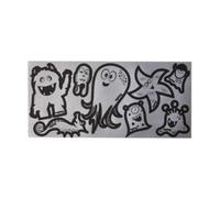 ERGOBAG ERG-RSS-001-001 Reflexie-Sticker Set Silber