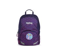 ergobag Rucksack Ease Large mit Brustgurt, 10 l, 370 g – Bärtina / Bärmuda Viereck