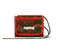 Ergobag - ergobag Brustbeutel LUMI 14 x 1 x 10 cm (B x H x T) PET, 100 % recycelt rot/olive FeuerspeiBär rot/olive
