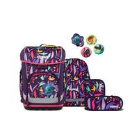 ergobag Schulranzen cubo Light Set – ergonomisch, extra leicht, 5-teilig, 860 g