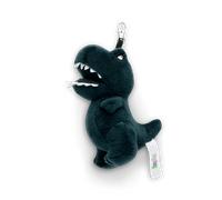 ergobag Hangies Schulranzen-Accessoire Schlüsselanhänger T-Rex Plüsch für Kinder Blau One Size