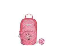 Ergobag - ergobag Kindergartenrucksack ease small 20 x 30 x 11 cm (B x H x T) 6l inkl. Klettie PET, 100 % recycelt pink Bäronika pink