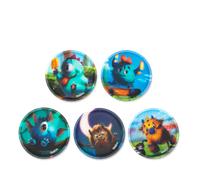 Ergobag - ergobag Klettie-Set Monster Bunt - Gr. - One Size