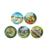 Ergobag - ergobag Klettie-Set Zoobabies Bunt - Gr. - One Size