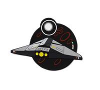 Ergobag - ergobag Klettie Space Schwarz - Gr. - One Size