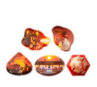 Ergobag - ergobag Kontur Kletties-Set Feuerwehr Bunt - Gr. - One Size