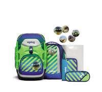 Ergobag - ergobag Schulranzen pack NEO 28 x 40 x 25 cm (B x H x T) 20l Magnetverschluss, Reißverschluss inkl. Sportrucksack, Heftbox, Federm - Farb...