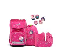 Ergobag - ergobag Schulranzen-Set SternzauBär Pink - Gr. - One Size