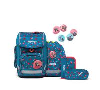 Ergobag - ergobag Schulranzen Set Voltibär Petrol - Gr. - One Size