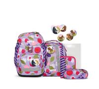 Ergobag - ergobag Schulrucksack-Set Blütenzaubär Lila - Gr. - One Size