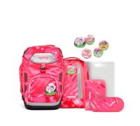 Ergobag - ergobag Schulrucksack-Set KuntBärbuntes Einhorn Pink - Gr. - One Size