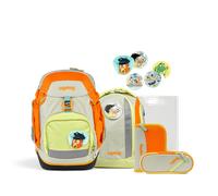 Ergobag - Ergobag Schulrucksack-set Stadtbärwohner Beige - Gr. - One Size