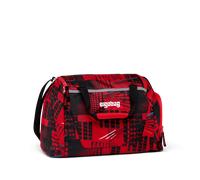 ergobag Sporttasche AlarmBärreitschaft mit Nassfach, 20 Liter, Rot, One Size