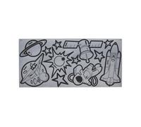 ergobag Zubehör Reflexie-Sticker-Set 10tlg. Weltall