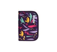 ergobag Federmäppchen Set 22-teilig, Lyra Buntstifte, Stundenplan-Fach, Kleingeld Fach, Lineal AmBärzonas - Lila