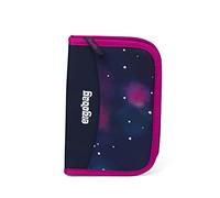 ergobag Federmäppchen Set 22-teilig, Lyra Buntstifte, Stundenplan-Fach, Kleingeld Fach, Lineal Bärlaxy - Lila