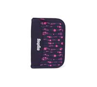 ergobag Federmäppchen Set 22-teilig, Lyra Buntstifte, Stundenplan-Fach, Kleingeld Fach, Lineal Bärmuda Viereck - Lila