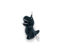 ergobag Hangies Schulranzen-Accessoire Schlüsselanhänger T-Rex Plüsch für Kinder Blau One Size
