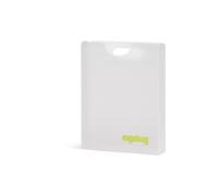 ergobag Heftebox DIN A4 inkl. Griff für mehr Ordnung im Schulranzen, durchsichtig und stabil