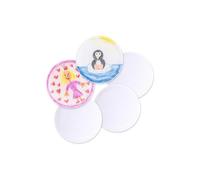 ergobag Bastel-Kletties-Set Klettie Motivwelt - Klettflächen, Sammelspaß, 5-tlg., Weiß