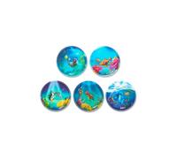 ergobag Klettie Set | Klettflächen von verschiedenen Themenwelt, ideal für den Sammelspaß, zum Tasuchen und die individuelle Gestaltung