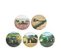 ergobag Klettie-Set Landmaschinen, 5 tlgs Kletties-Set zum wechseln