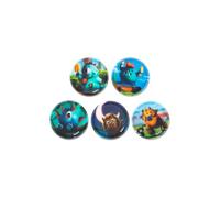 ergobag Klettie-Set Monster – Bunt, Sammelspaß und Individualisierung