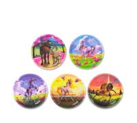 ergobag Klettie-Set Ponyhof mehrfarbig 25/26