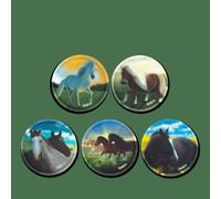 Ergobag Kletties-set 2024 Wilde Pferde