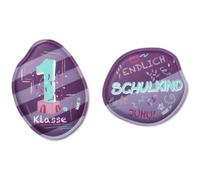 ergobag Kletties-Set Schulstarter Lila