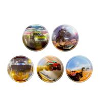 ergobag Klettiesset 5-Tlg. - Monstertrucks