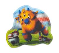 ERGOBAG KLE-CUS-002-068 Kontur Klettie Monster Fußball