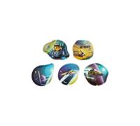 Ergobag - ergobag Kontur Kletties-Set Himmelsraum