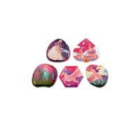 ergobag Kontur Klettie Set Motivwelt Themenwelt Klettflächen Sammelspaß Individualisierung Prinzessin - Bunt