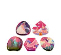 ergobag Kontur Kletties Set Prinzessin – mehrfarbig – Klettflächen, Individualisierung