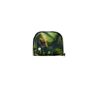 ergobag LED Zippie Schulranzen Zubehör Fronttasche Motiv Welten Grundschule Dinosaurier - Grün