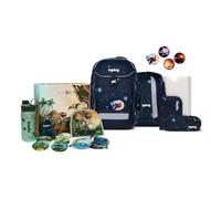 ergobag Maxi Jumbo Schulrucksack Set 7tlg. inkl. Fan-Box (KoBärnikus Galaxy Glow)