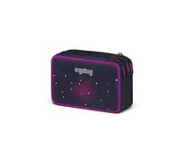 ergobag Maxi-Mäppchen Set 40-Teilig, Lyra Bunt- und Filzstifte, Kleingeld Fach, Lineal, Schere Bärlaxy - Lila