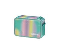 ergobag Maxi Mäppchen Set 40-Teilig, Lyra Bunt- und Filzstifte, Kleingeld Fach, Lineal, Schere ZauBärwelt - Mint