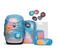 Ergobag Pack Colour Splash Edition Schulranzen-Set Urlaubsfiebär