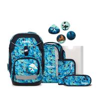 Ergobag Pack "Eco Hero" - Schulrucksack Set 6tlg. Modell 2025 (AbtauchBär)