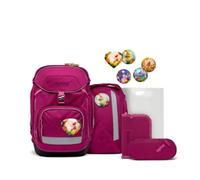 ergobag PACK Eco Hero Schulrucksack-Set WaldzauBär, 6-teilig