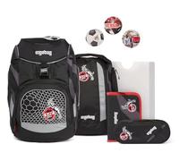 ergobag Pack Ranzen Set 6tlg inkl. Klettie Set, Kathedrale Sturmbär, Einheitsgröße, Rucksack