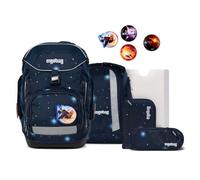 Ergobag Pack Schulranzen-Set 6tlg. inkl. Klettie-Set blau