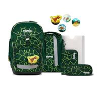 Ergobag Pack Schulranzen-Set 6tlg. inkl. Klettie-Set grün