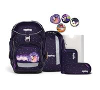 Ergobag Pack Schulranzen-Set 6tlg. inkl. Klettie-Set lila