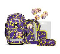 ergobag PACK Schulrucksack-Set SuBärkraft LUMI Edition, 6-teilig